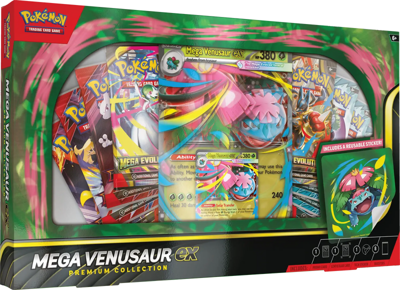 Pokemon TCG: Mega Venusaur ex Premium Collection