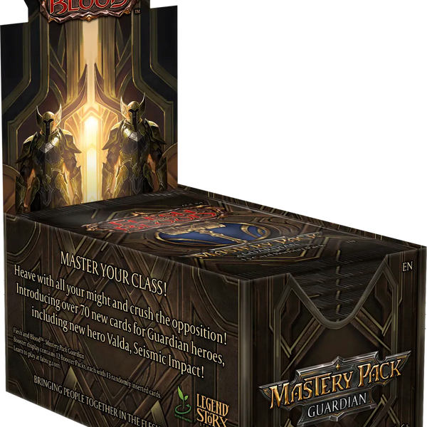 flesh and blood mastery pack guardian booster box Blood: This supplementary booster pack Yu-Gi-Oh! The 5 Best Package Level:Platinum/Monthly Carvanha