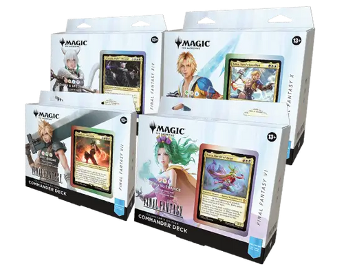 mtg ff14 commander deck MTG: Final Fantasy - Collector Commander Deck