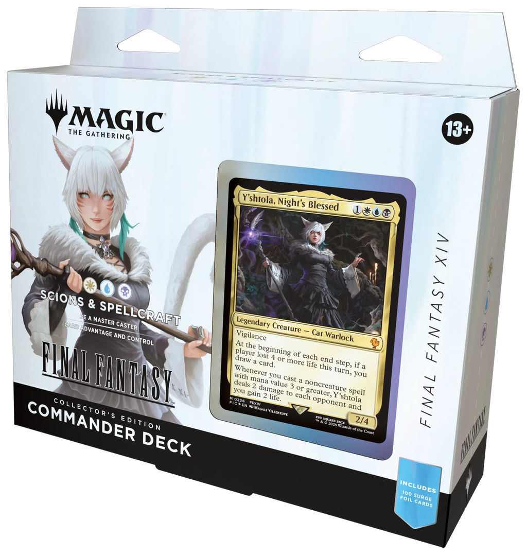 MTG: Final Fantasy - Collector Commander Deck | 4 types MTG: Final Fantasy - Collector Commander Deck | 4 types