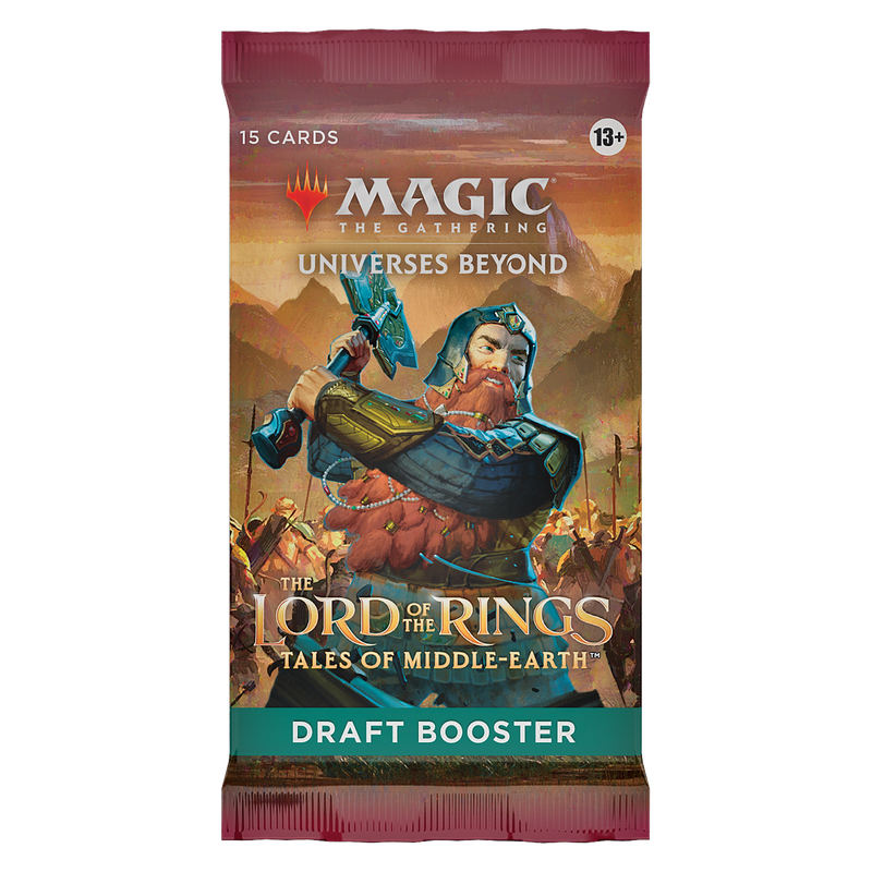 MTG The Lord of the Rings: Tales of Middle-Earth Draft Booster Pack (15 karata)