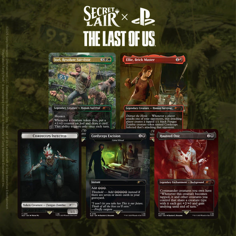 MTG - Secret Lair x The Last of Us Part I (non foil)