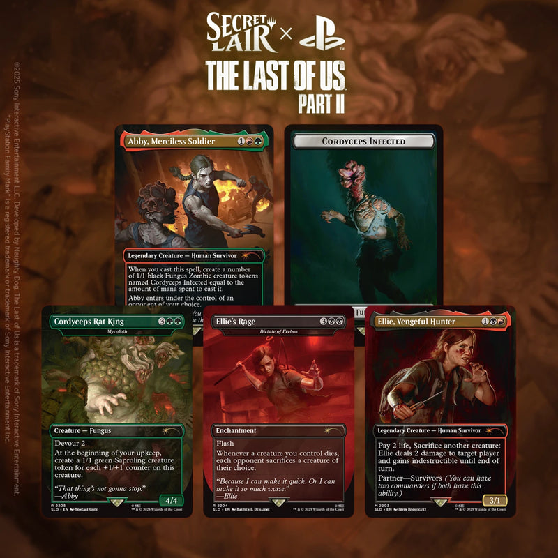 MTG - Secret Lair x The Last of Us Part II (non foil)