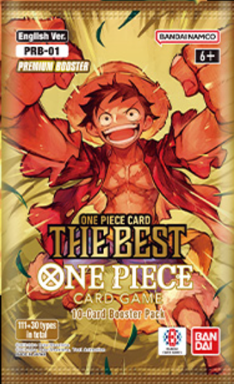 One Piece Card Game: The Best - Premium Booster Pack (10 cards) PRB01