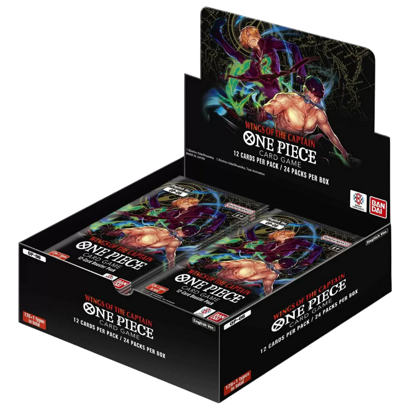 One Piece Card Game: Wings Of The Captain - Booster Box OP06 (24 packs)