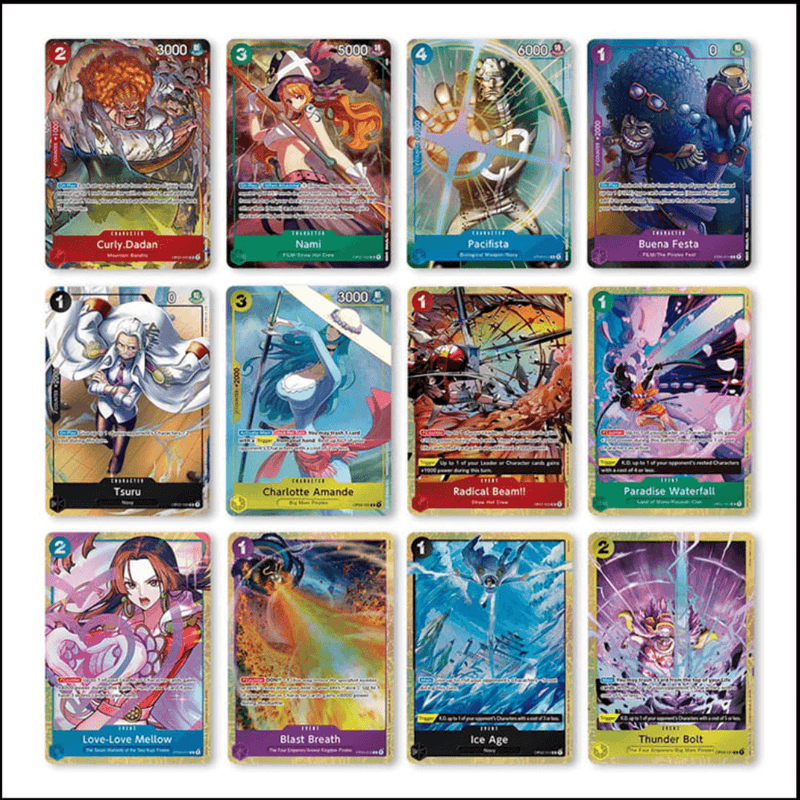 one piece card game the best card list set One Piece TCG PRB-01 Storage Box + Promo Set (Japanese Exclusive) Card Piece One Piece TCG: One Piece