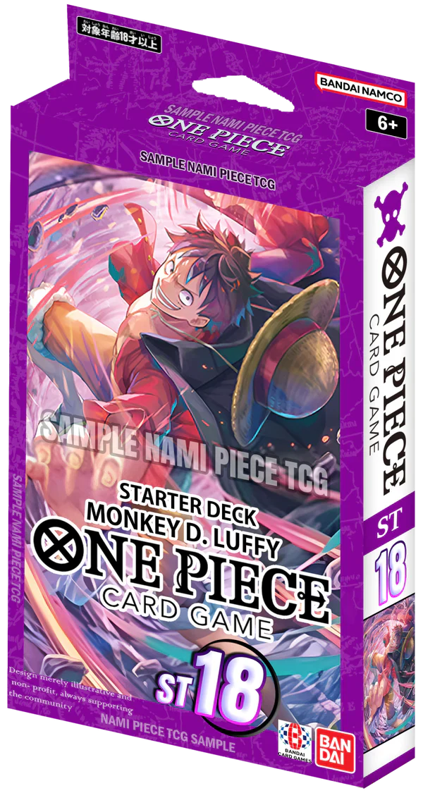 One Piece Card Game: Starter Deck - Monkey D. Luffy ST18