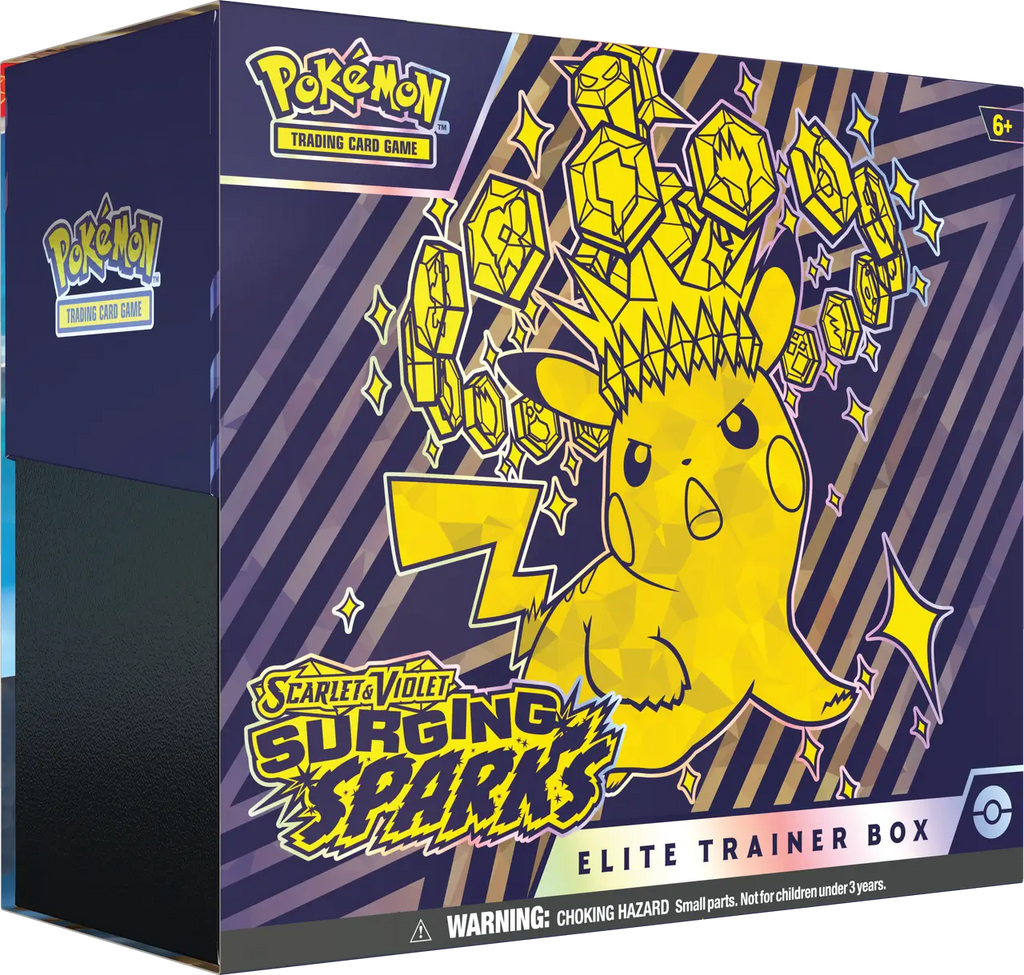 Pokemon TCG: Surging Sparks - Elite Trainer Box (ETB) Pokemon TCG: Surging Sparks - Elite Trainer Box (ETB)