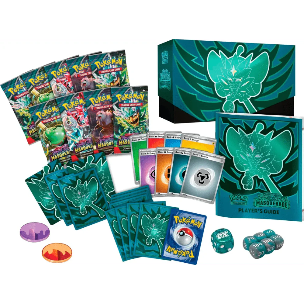 twm booster box tcgplayer Pokemon TCG Twilight Masquerade Elite Trainer (ETB) Color:Gelb TCG Sleeves 1 Promo card Pyramid Turtle [BLGG-EN053] Ultra