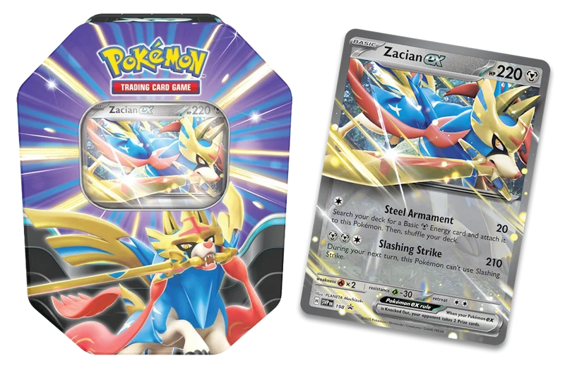 pokemon trading card game slashing legends tin Pokemon TCG: Slashing Legends Tin