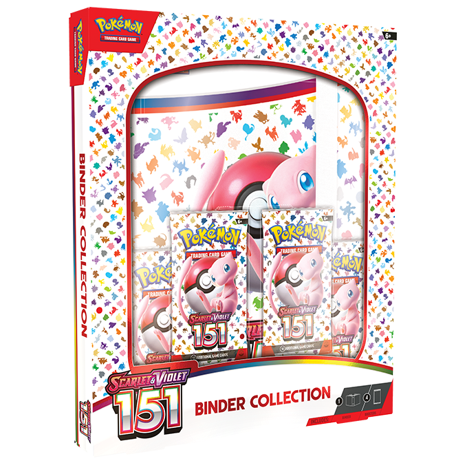 Pokemon TCG 151 Binder Collection | includes four 151 packs