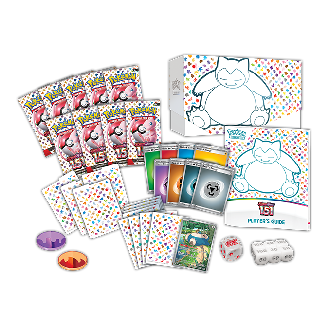 Pokemon TCG 151 Elite Trainer Box | Snorlax Promo Card Pokemon TCG 151 Elite Trainer Box | Snorlax Promo Card