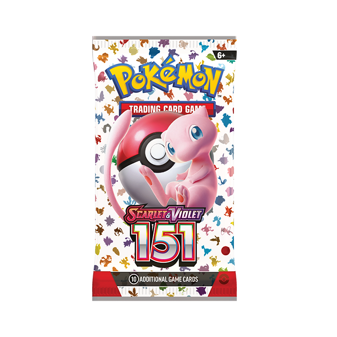 Pokemon TCG 151 Booster Pack (10 random cards)