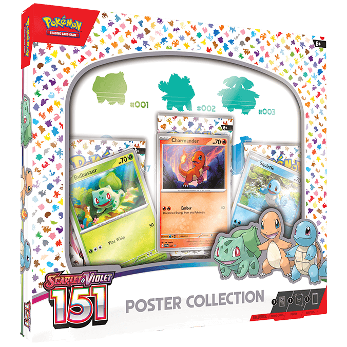 Pokemon TCG 151 Poster Collection