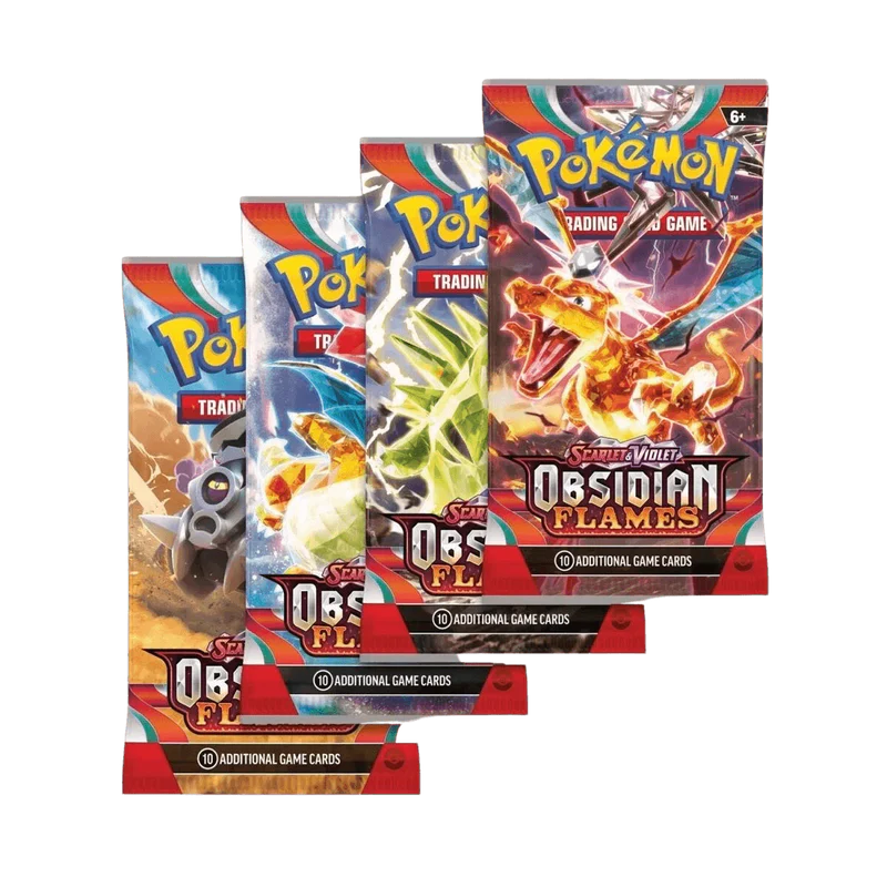 Pokemon TCG Obsidian Flames (OBF) Booster Pack (10 cards)