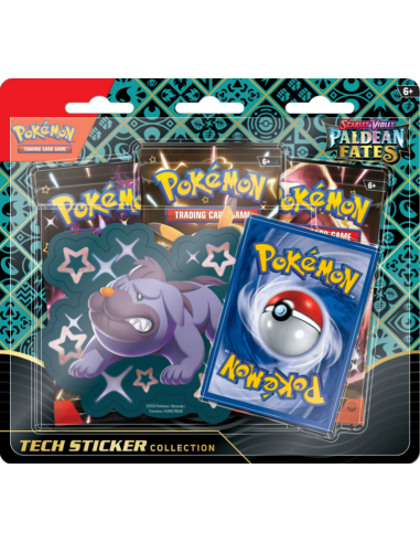 Pokemon TCG Paldean Fates Tech Sticker Collection