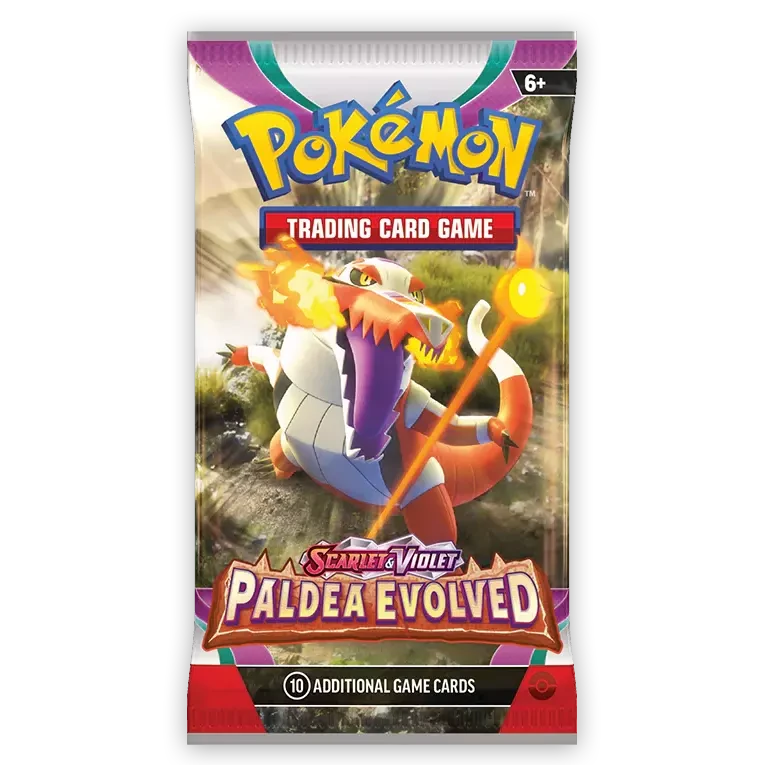 Pokemon TCG: Paldea Evolved - Booster Pack (10 cards) Pokemon TCG: Paldea Evolved - Booster Pack (10 cards)