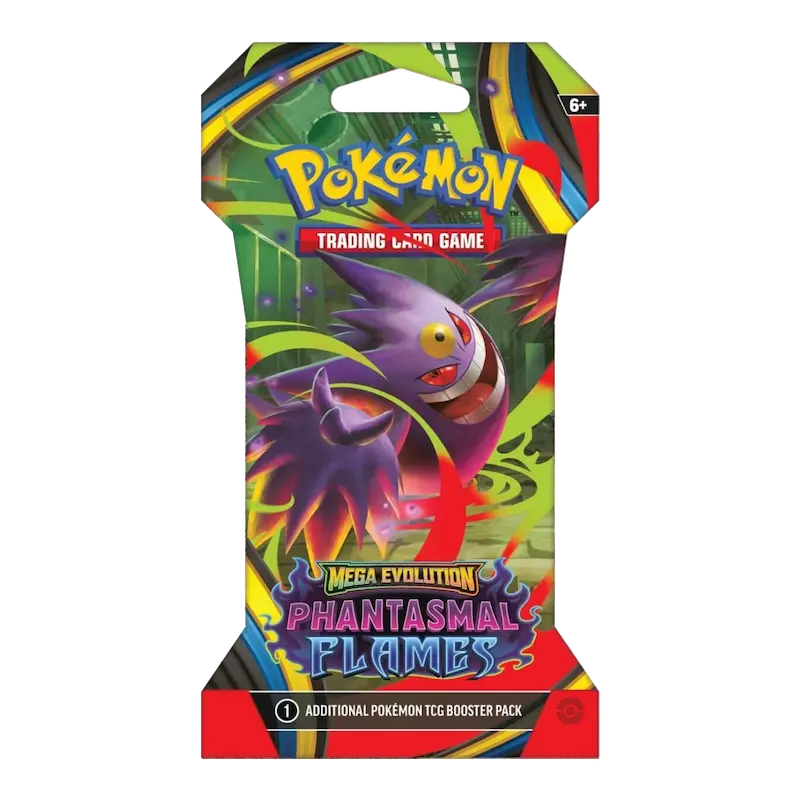 Pokemon TCG: Phantasmal Flames - Booster Pack (10 cards)