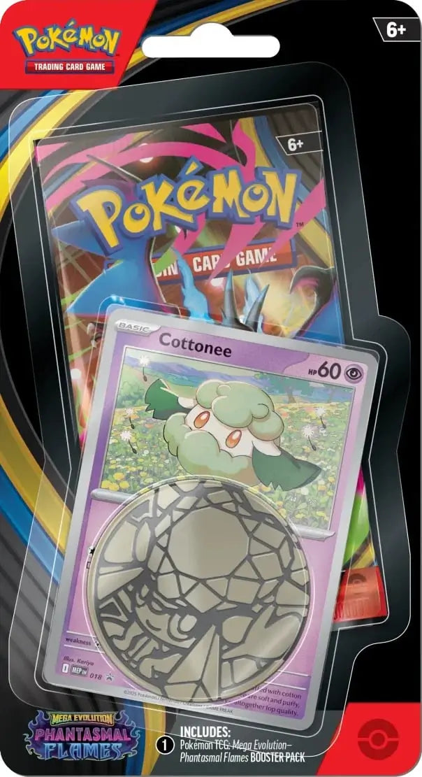 Pokemon TCG: Phantasmal Flames - Checklane Blister