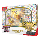 Pokemon TCG 151 Zapdos ex kolekcija