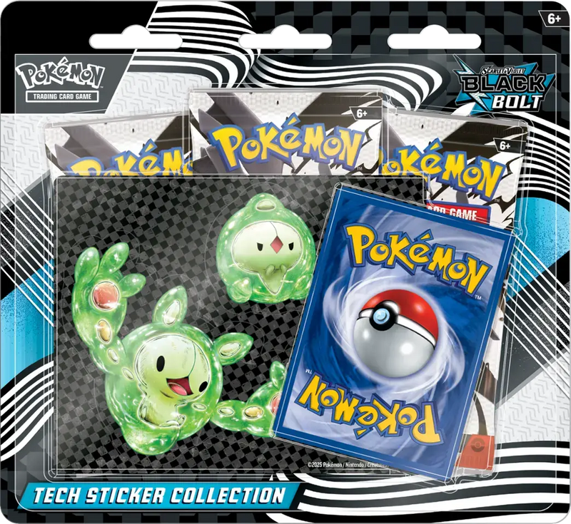 Pokemon TCG: Black Bolt - Tech Sticker Collection