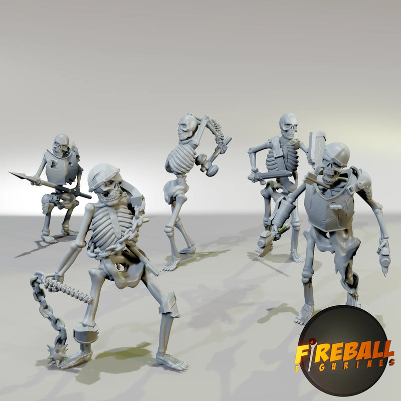 Fireball Figurines: NPC 5-pack Miniatures