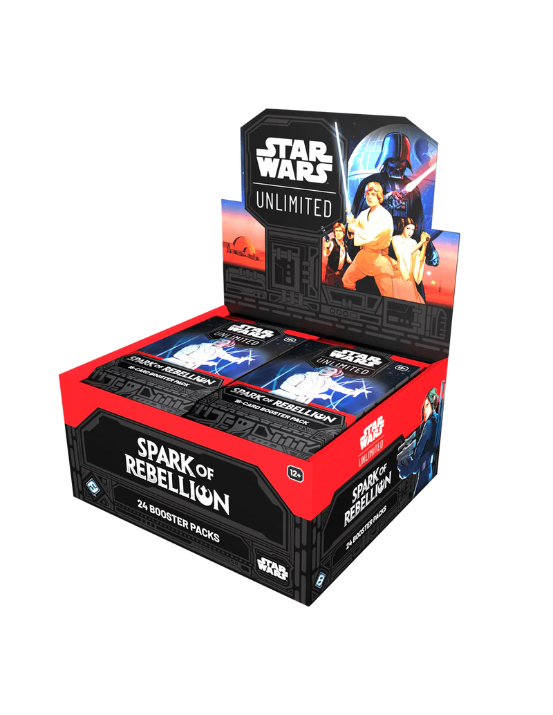 swu spark of rebellion booster box Star Wars: Unlimited Spark of Rebellion Display