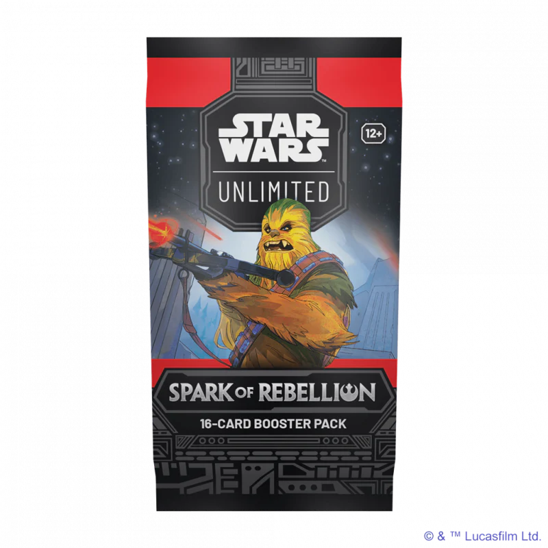 Star Wars: Unlimited - Spark of Rebellion Booster Pack (16 cards)