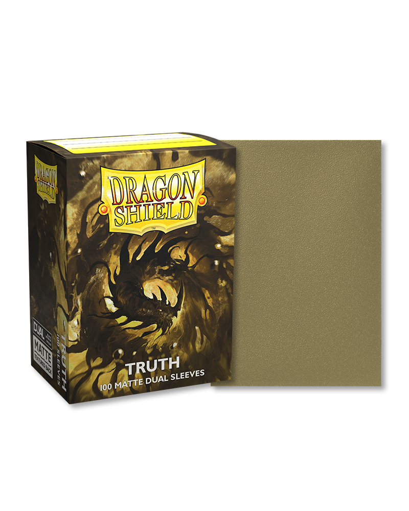 Dragon Shield Standard size Dual Matte Sleeves Truth (100 Sleeves)