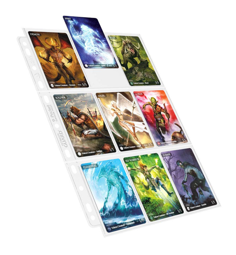 Ultimate Guard: 9 Pocket Toploading Transparent Page (1pcs)