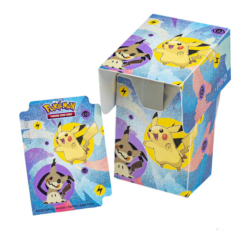 Ultra Pro Full View Deck Box Pikachu & Mimikyu