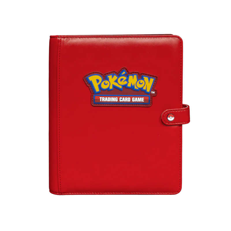 Ultra PRO x Pokemon TCG: Premium Red 4 Pocket Snap Binder