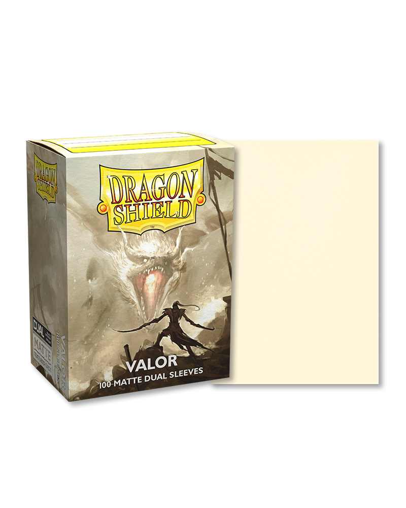 Dragon Shield Dual Matte Standard Size Sleeves Valor (100pcs)