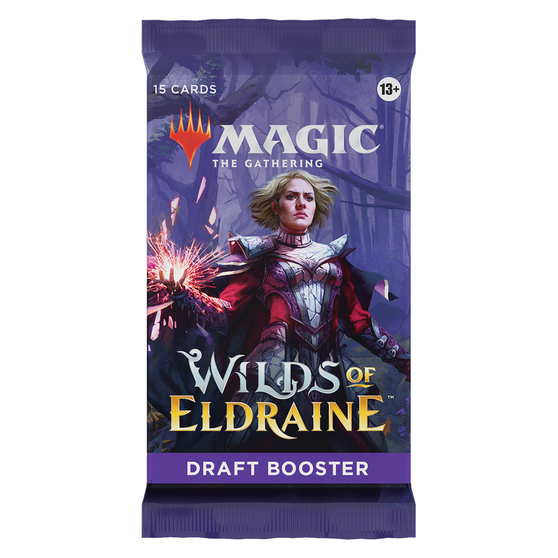 MTG Wilds of Eldraine Draft Booster Pack (15 cards)