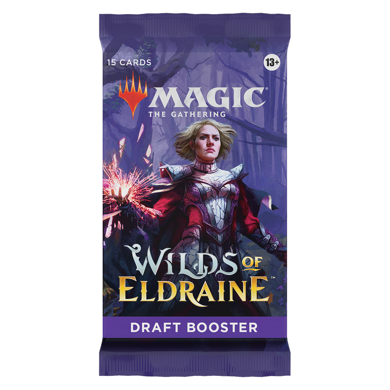 MTG: Wilds of Eldraine - Draft Booster Pack (15 cards) MTG: Wilds of Eldraine - Draft Booster Pack (15 cards)