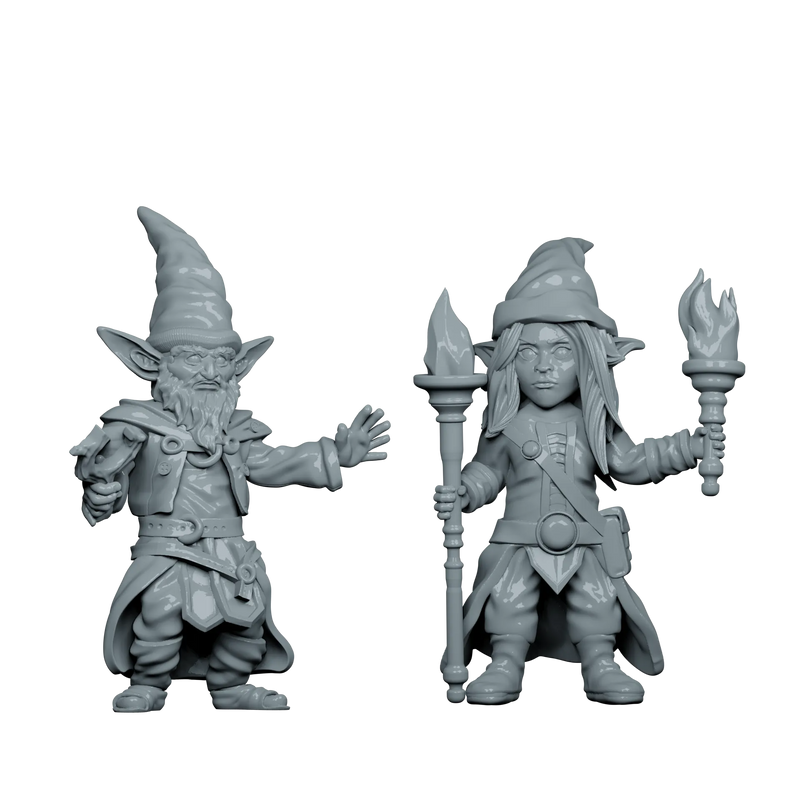 Fireball Figurines: Adventurers Duo Miniatures