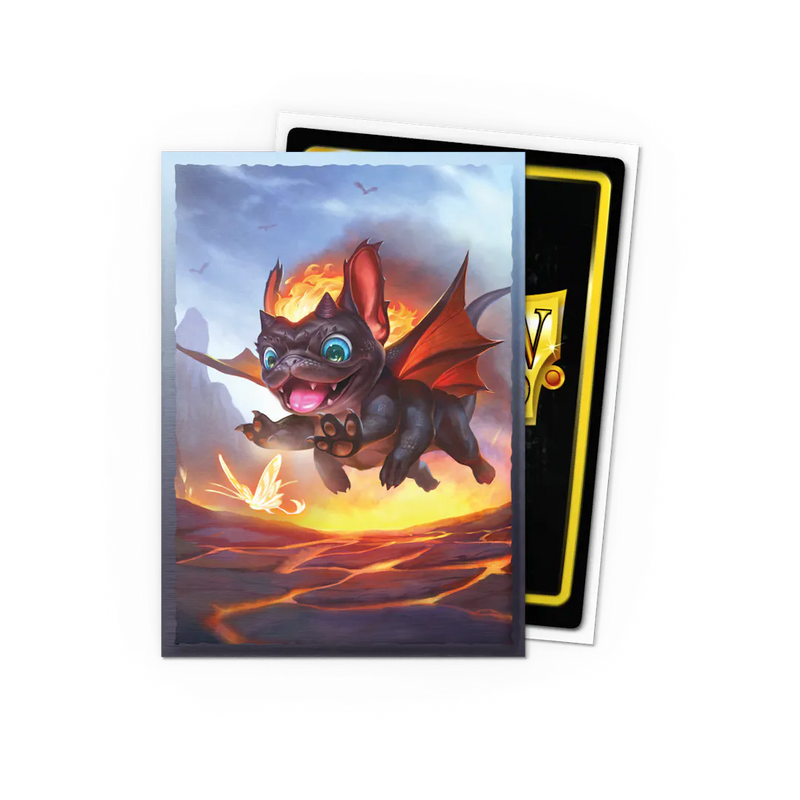 Dragon Shield: Standard Size Brushed Art Sleeves - The Wufdragon