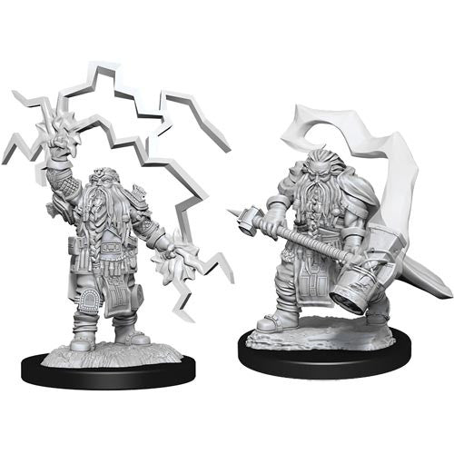 D&D Nolzur's Marvelous Miniatures Dwarf Cleric Male