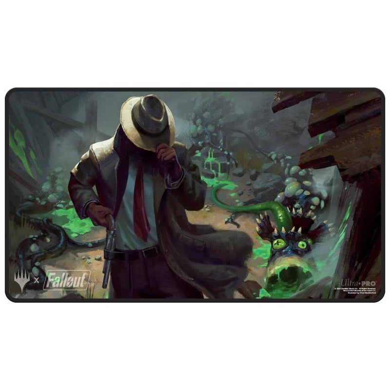 Ultra Pro x MTG x Fallout - Black Stitched Playmat