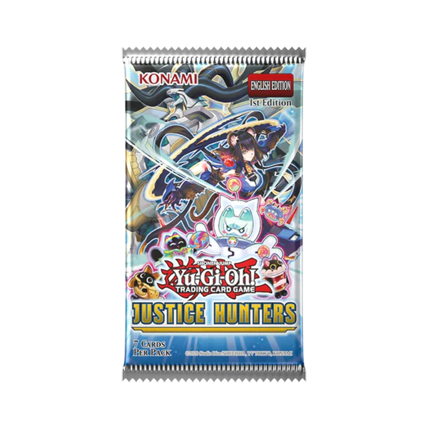 Yu-Gi-Oh! Justice Hunters - Booster Pack (7 cards)