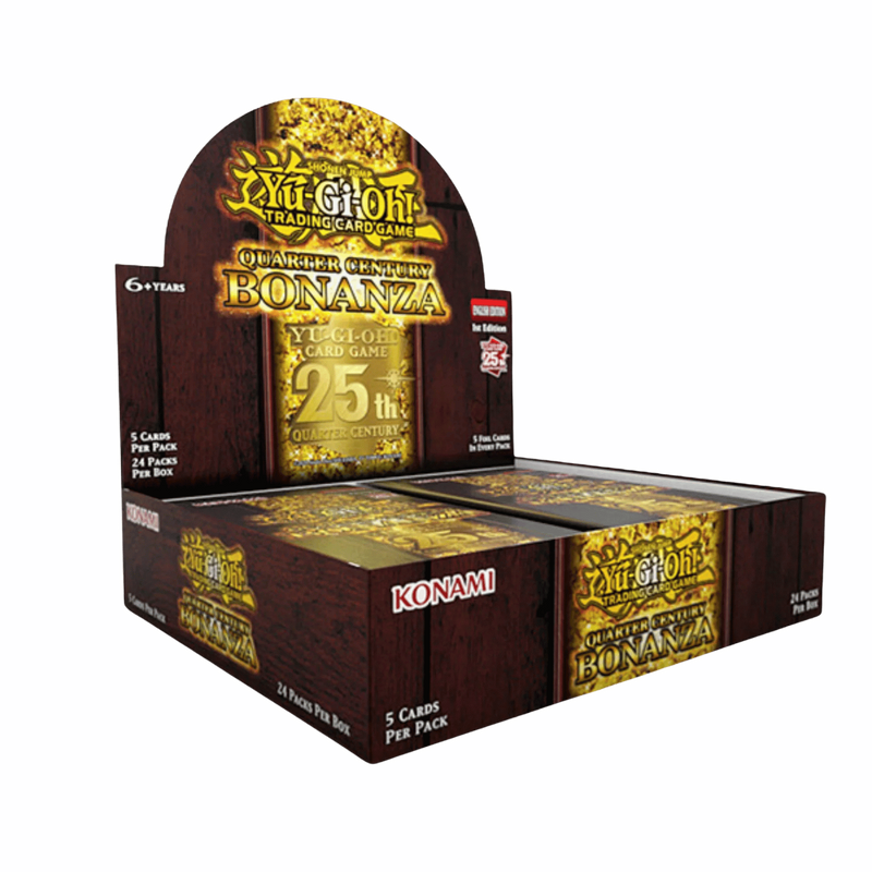 Yu-Gi-Oh! Quarter Century Bonanza - Booster Box (24 packs) Yu-Gi-Oh! Quarter Century Bonanza - Booster Box (24 packs)
