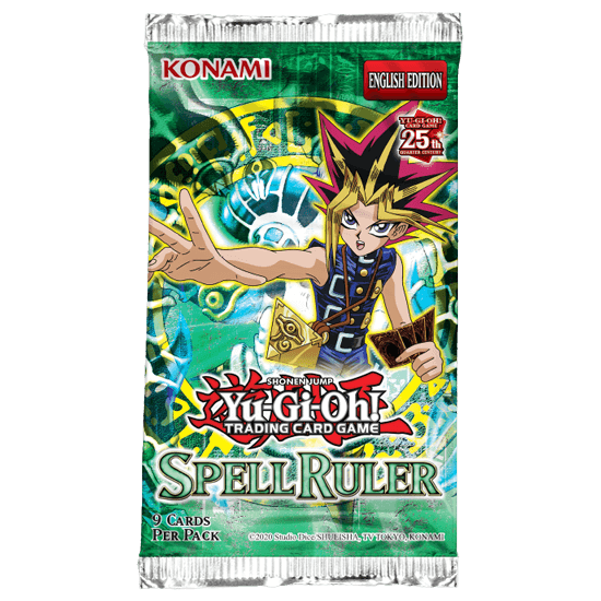 Yu-Gi-Oh! 25th Anniversary Spell Ruler Booster Pack (9 Cards)