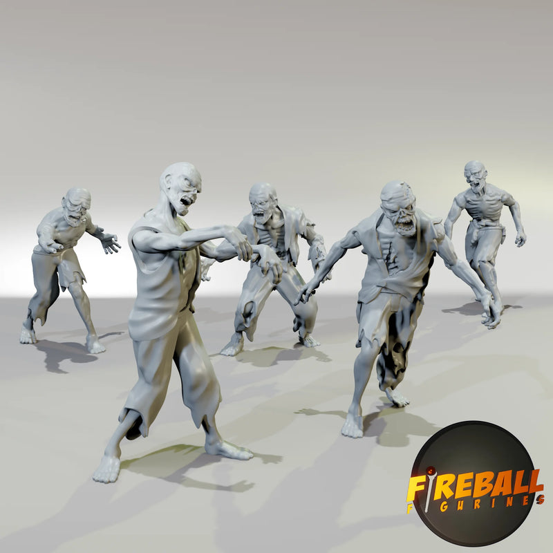 Fireball Figurines: NPC 5-pack Miniatures