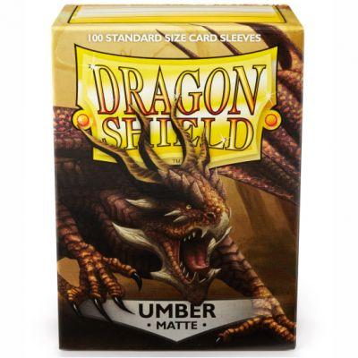 Dragon Shield Matte Standard Size Sleeves Umber (100pcs)