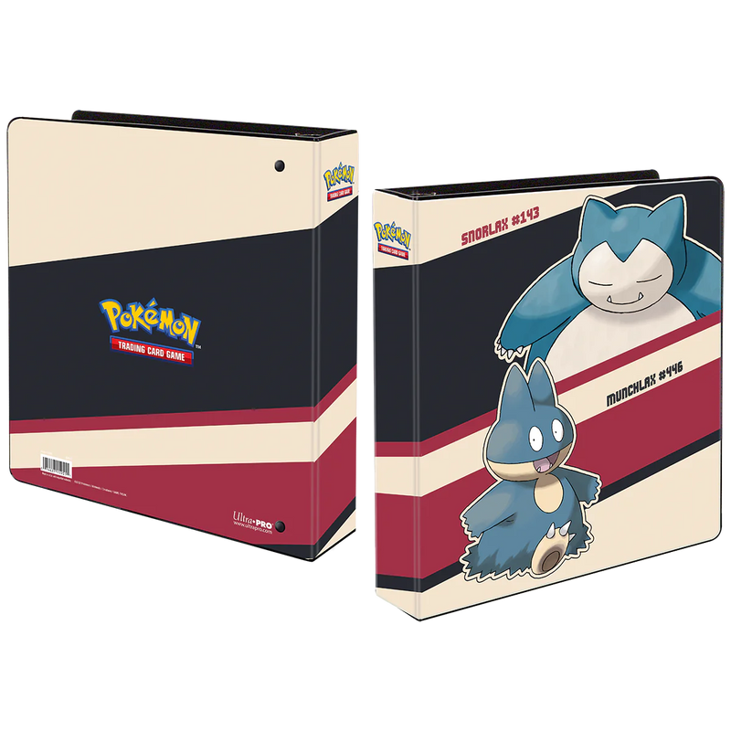 Ultra Pro Pokemon TCG Snorlax & Munchlax 2" Album