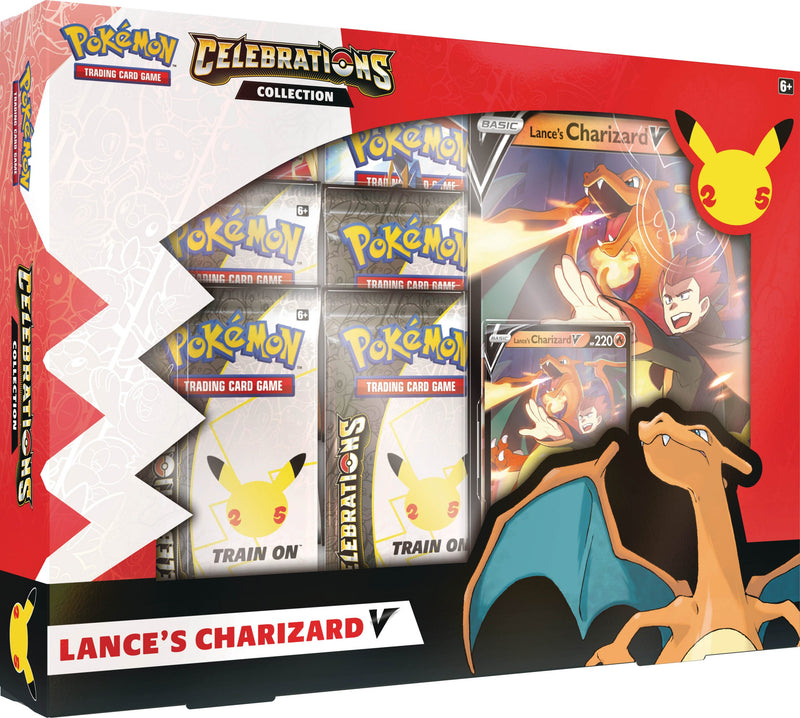 Buy Pokémon TCG: Celebrations - Lance’s Charizard V Collection (preorder in English)