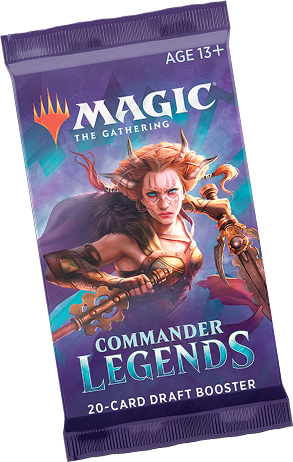 MTG Commander Legends Draft Booster Pack (20 Cards)