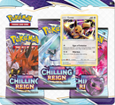 Pokemon TCG Chilling Reign 3-pack Blister