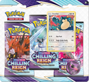 Pokemon TCG Chilling Reign 3-pack Blister
