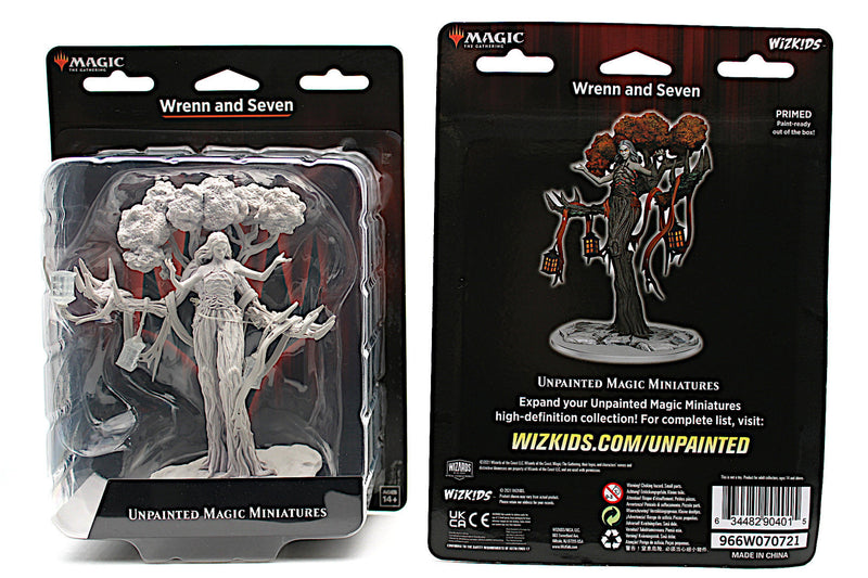 Magic: the Gathering Unpainted Miniatures - Wrenn and Seven